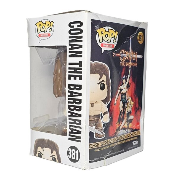 Funko POP! Conan the Barbarian Masked #381 PX Previews Exclusive DAMAGED BOX - Picture 5 of 10